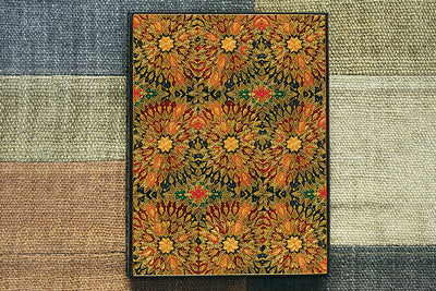 Paperblanks Fire Flowers Mini 3.75 x 5.5 Inch Unlined Journal