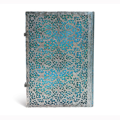 Paperblanks Maya Blue 8.25 x11.75 Inch Blank Grande Journal