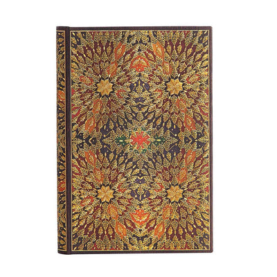 Paperblanks Fire Flowers Mini 3.75 x 5.5 Inch Unlined Journal