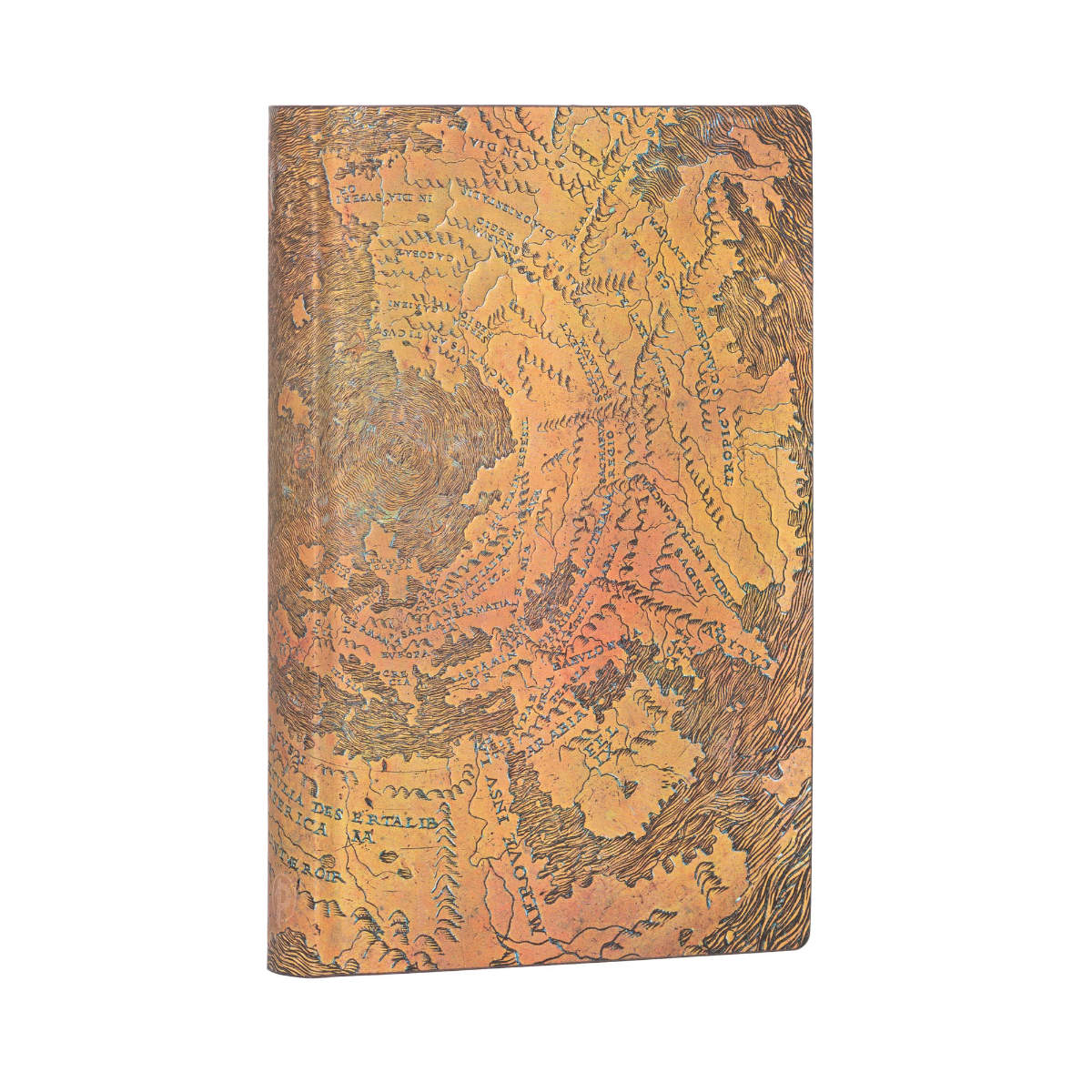 Paperblanks Flexis Hunt-Lenox Globe Mini 3.75 x 5.50 In Journal