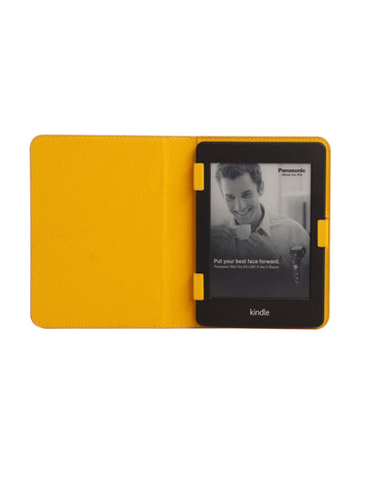 Paperthinks Recycled Leather E-Reader Case - Yellow Gold - Paperthinks.us