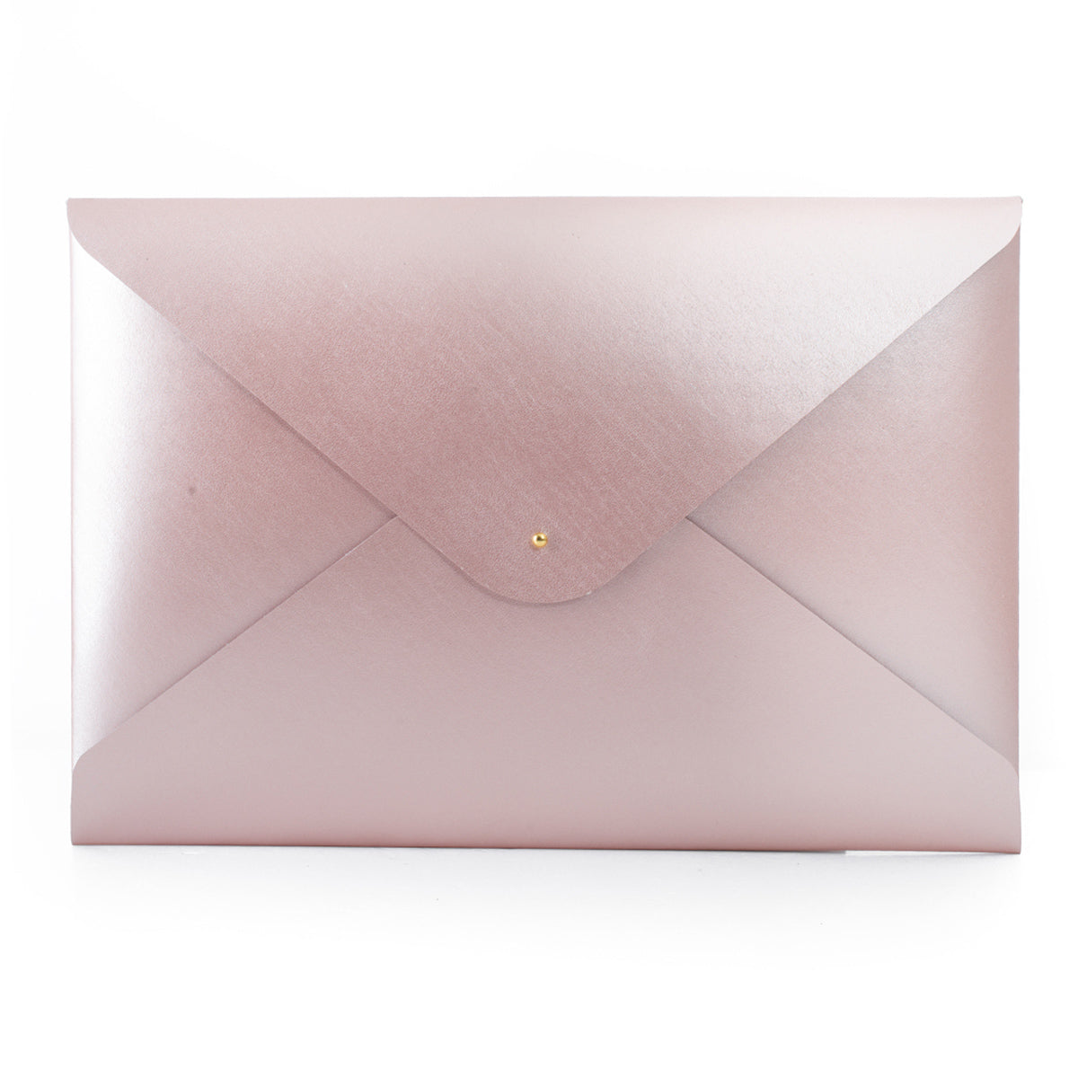 Paperthinks Recycled Leather Document Folder Rose Gold