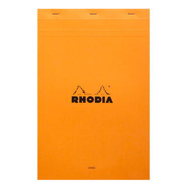 Rhodia Orange Staple Bound Pad No. 19