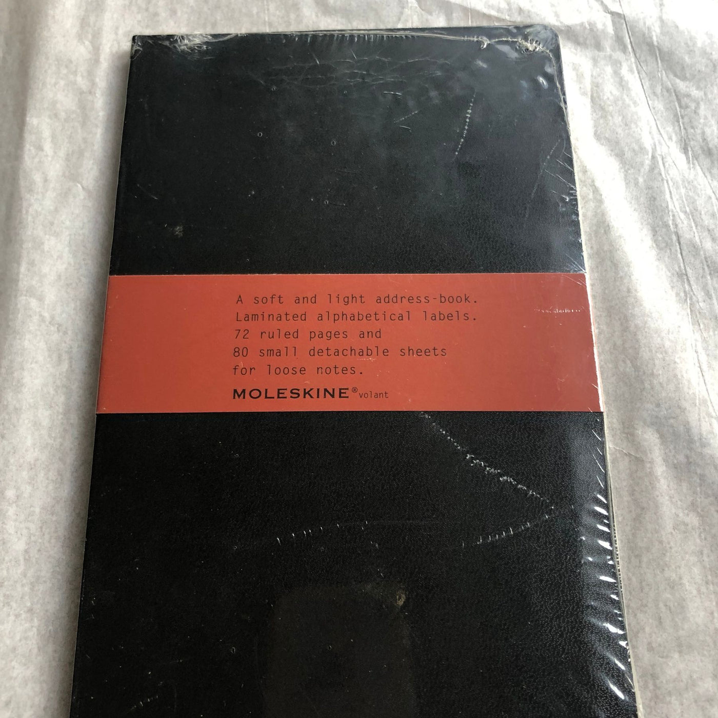 Moleskine Original Volant Large Address Book 5x8 Inch