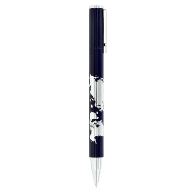 Troika World In Your Hand Blue Rollerball Pen