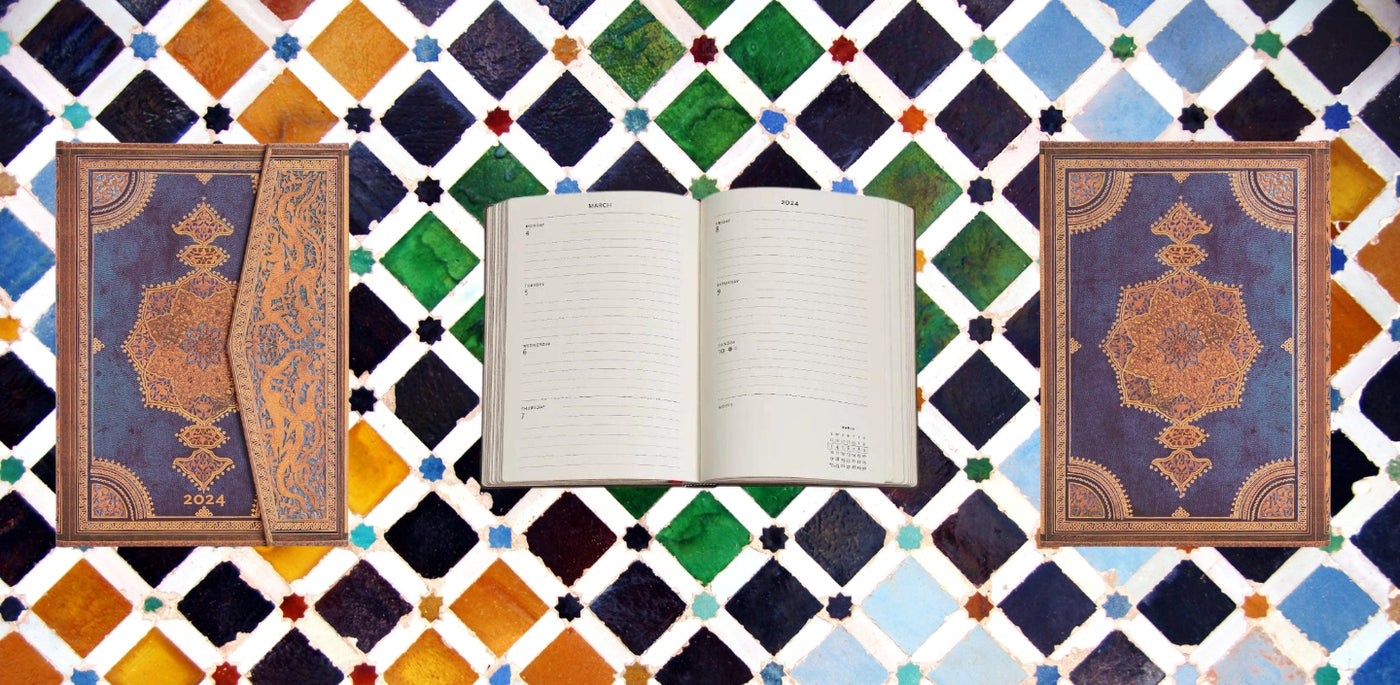 Connect to the world in 2024 with a Paperblanks planner