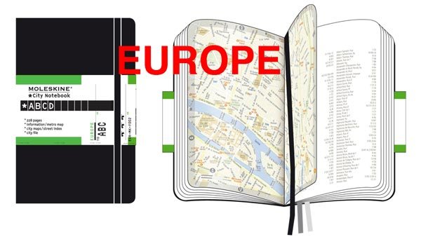 City Notebooks Europe - lovenotebooks.com