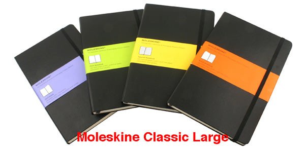 Moleskine Classic Large - lovenotebooks.com