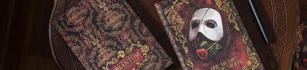 Paperblanks Masked Melody Phantom of the Opera Collection