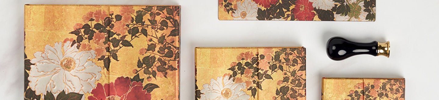 Paperblanks Japanese Rinpa Florals Notebook Collection - lovenotebooks.com