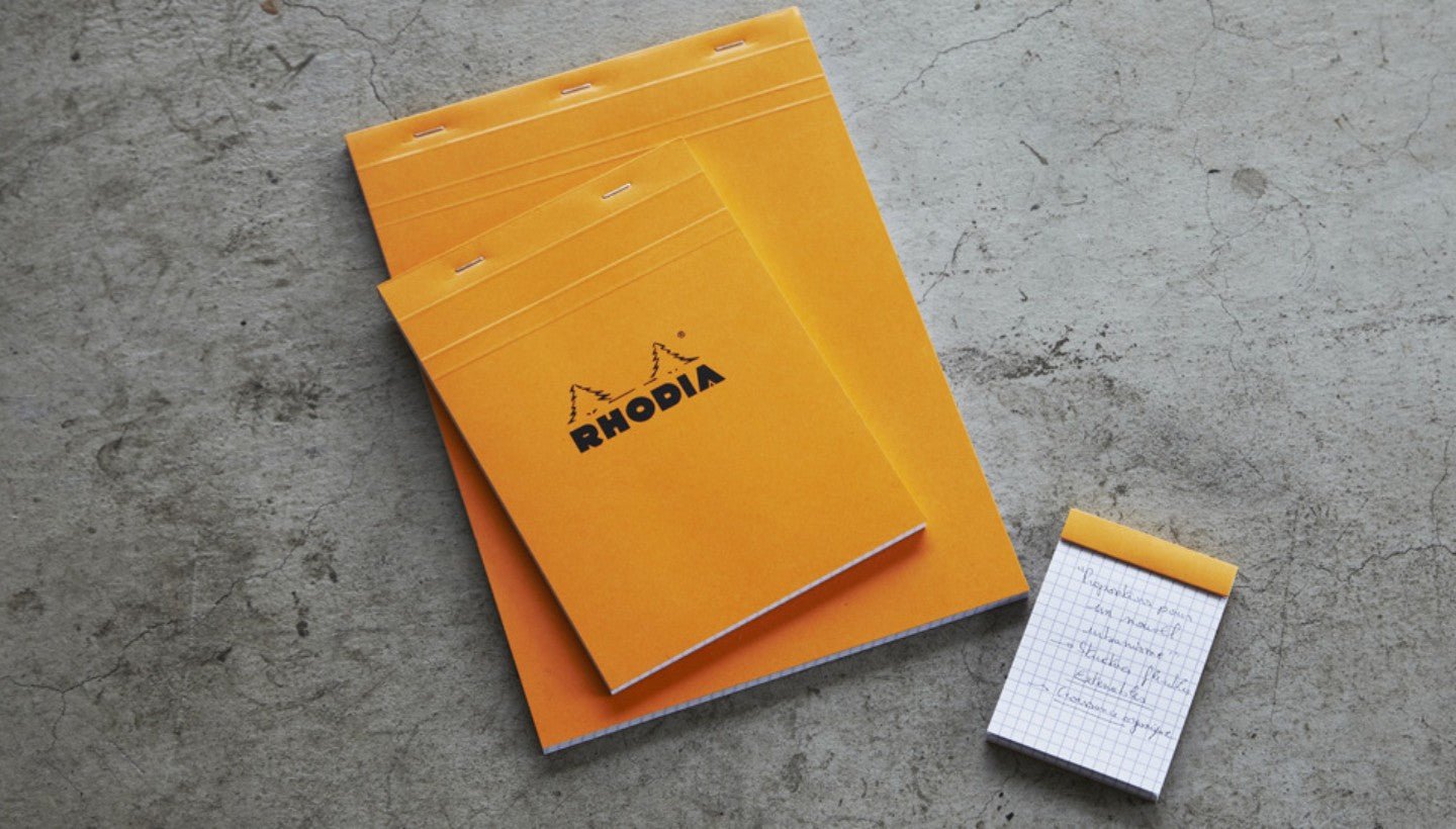 Rhodia Notepads and Notebooks - lovenotebooks.com