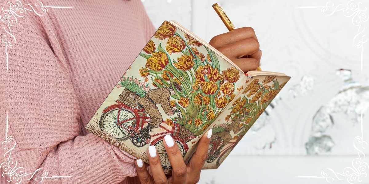 Writer's Gifts Floral Designs - lovenotebooks.com