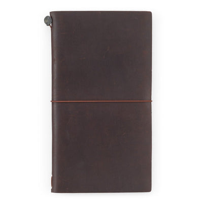 TRAVELERS COMPANY TRAVELER'S notebook Regular Size Leather Refillable Notebook