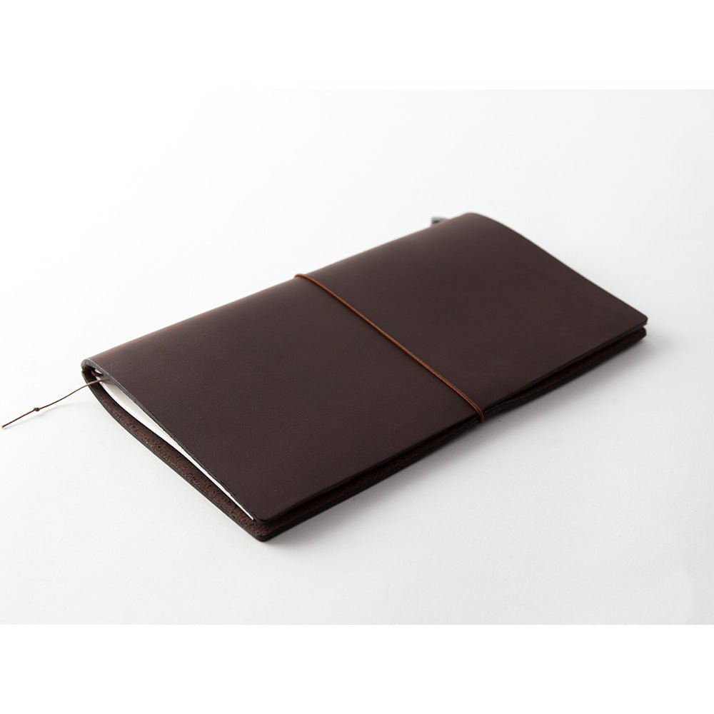 TRAVELERS COMPANY TRAVELER'S notebook Regular Size Leather Refillable Notebook
