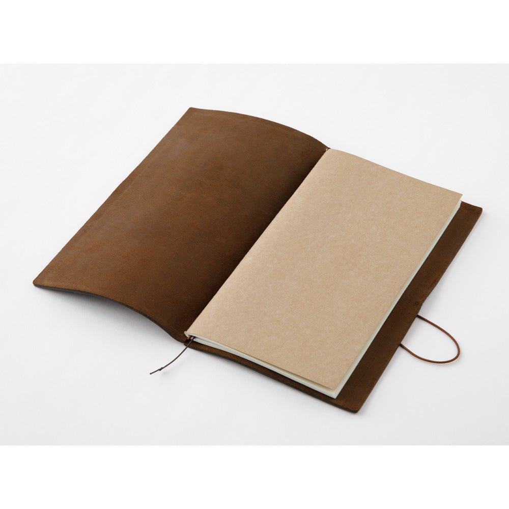 TRAVELERS COMPANY TRAVELER'S notebook Regular Size Leather Refillable Notebook