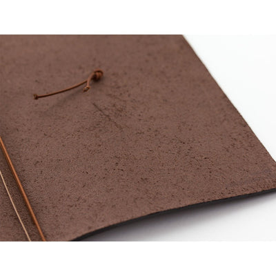 TRAVELERS COMPANY TRAVELER'S notebook Regular Size Leather Refillable Notebook