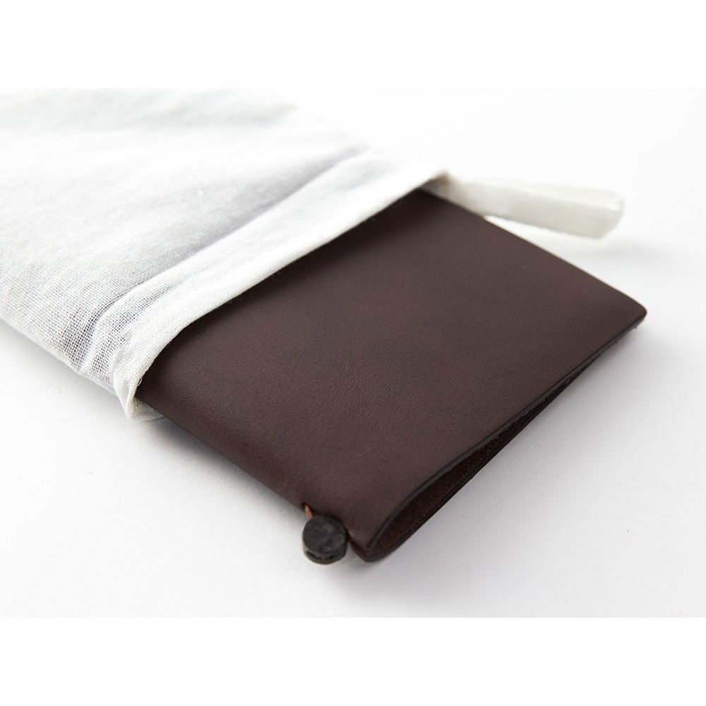 TRAVELERS COMPANY TRAVELER'S notebook Regular Size Leather Refillable Notebook