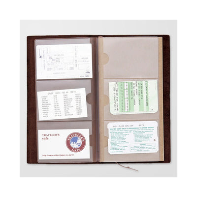 TRAVELER'S notebook Refill 007 Regular Size Business Card Insert