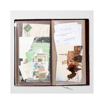 TRAVELER'S notebook Refill 008 Regular Size Zipper Pocket