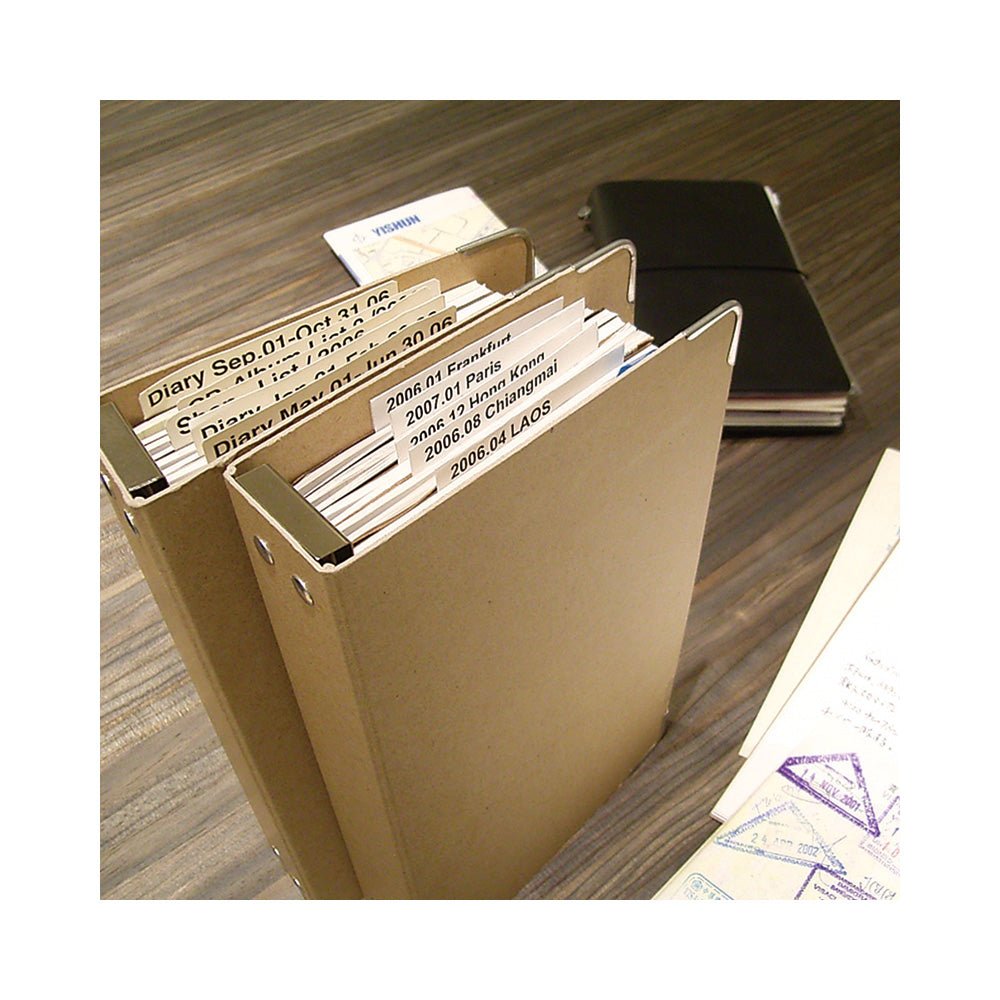 TRAVELER'S notebook Binder 011 to Store Used TRAVELER's Notebook Inserts