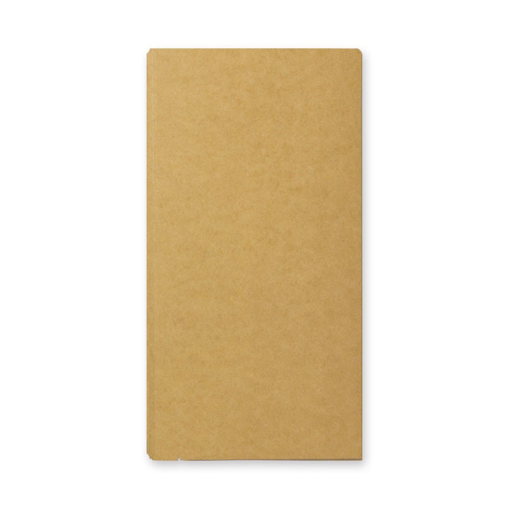TRAVELER'S notebook Refill 020 Regular  Size Kraft Paper Pocket Folder