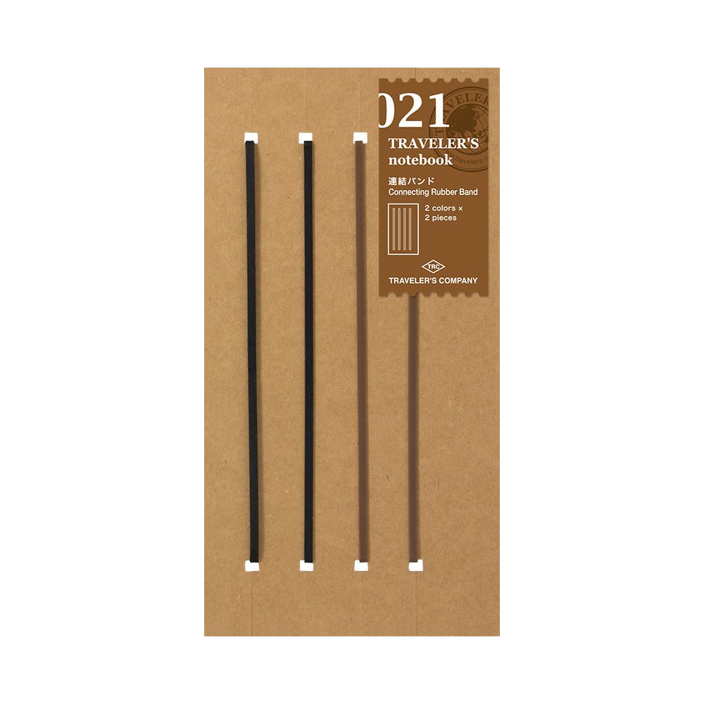 TRAVELER'S notebook Refill 021 Regular Size Connecting Rubber Bands