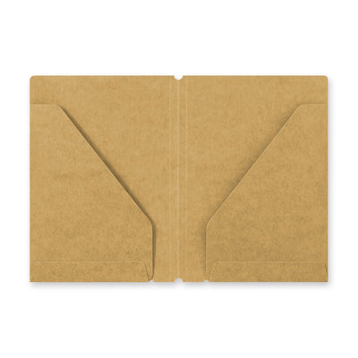 TRAVELER'S notebook Refill 010 Passport Size Kraft Paper Folder
