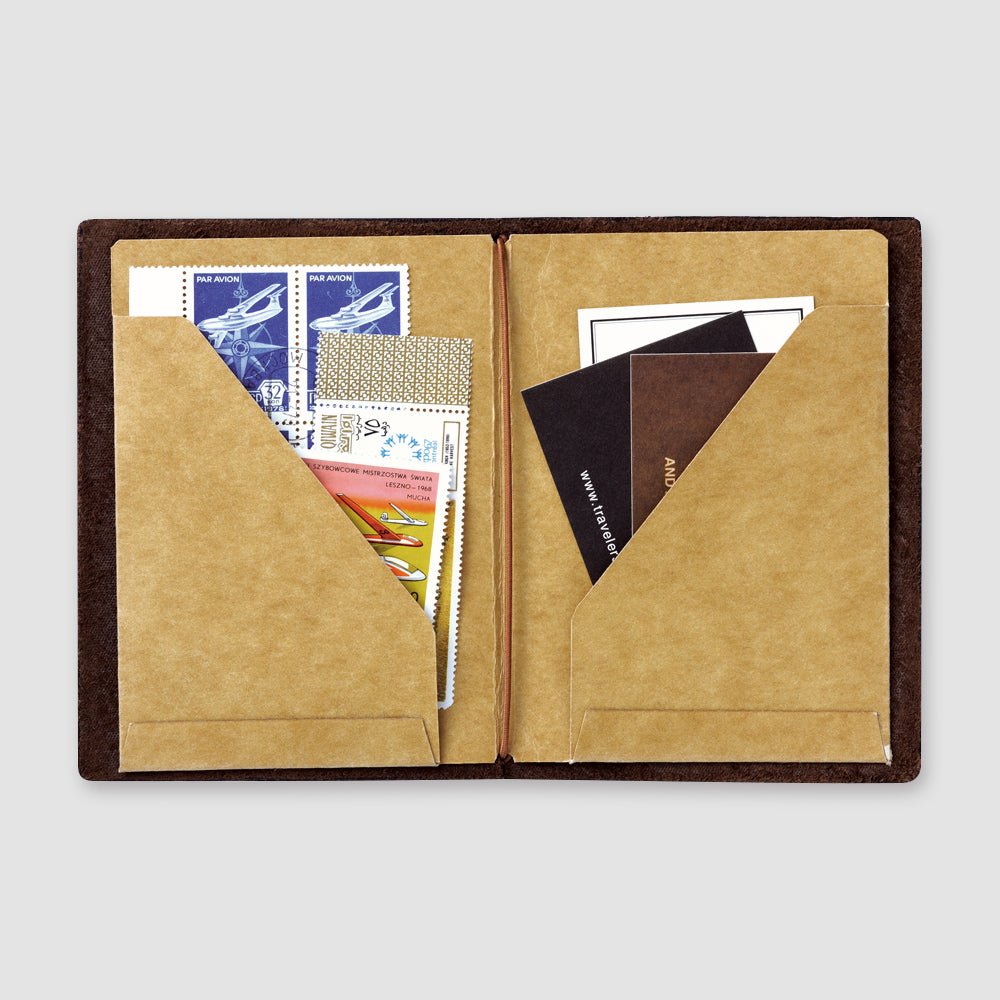 TRAVELER'S notebook Refill 010 Passport Size Kraft Paper Folder