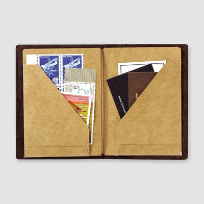 TRAVELER'S notebook Refill 010 Passport Size Kraft Paper Folder