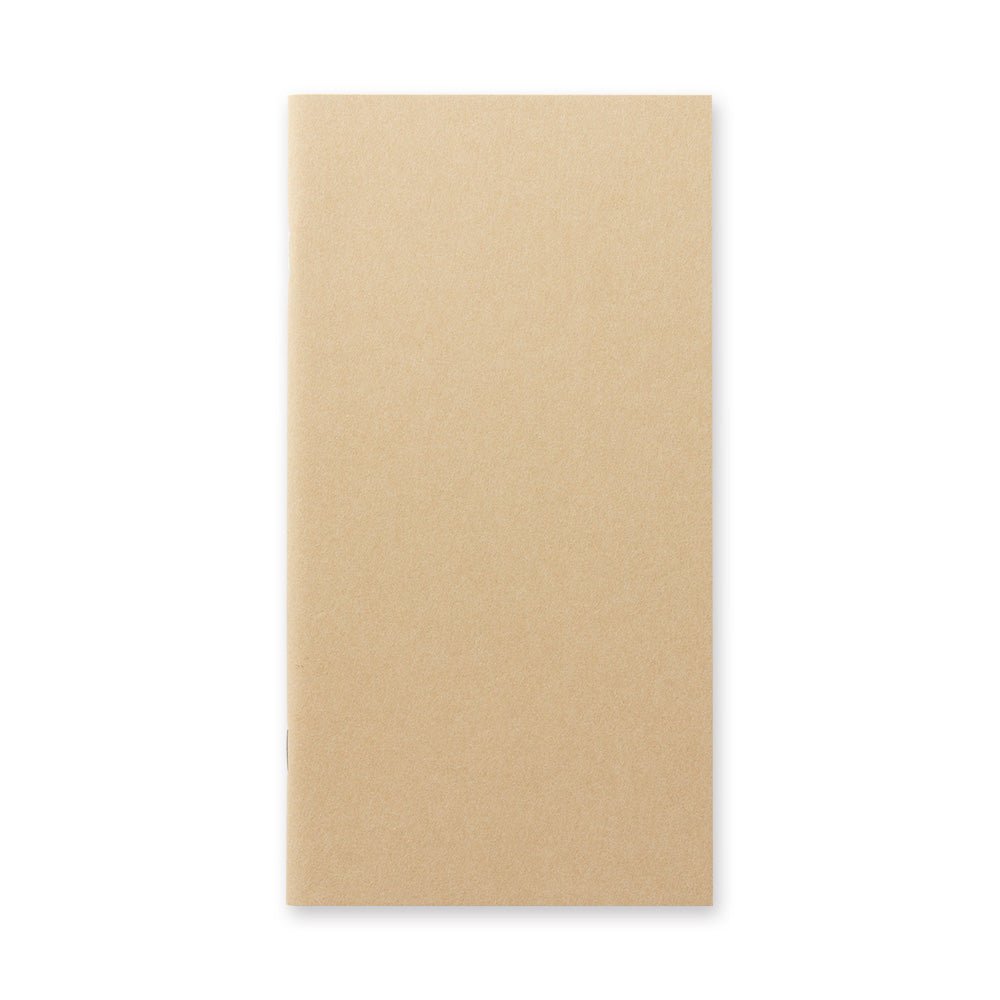 TRAVELER'S notebook Refill 014 Regular Size Blank Kraft Paper