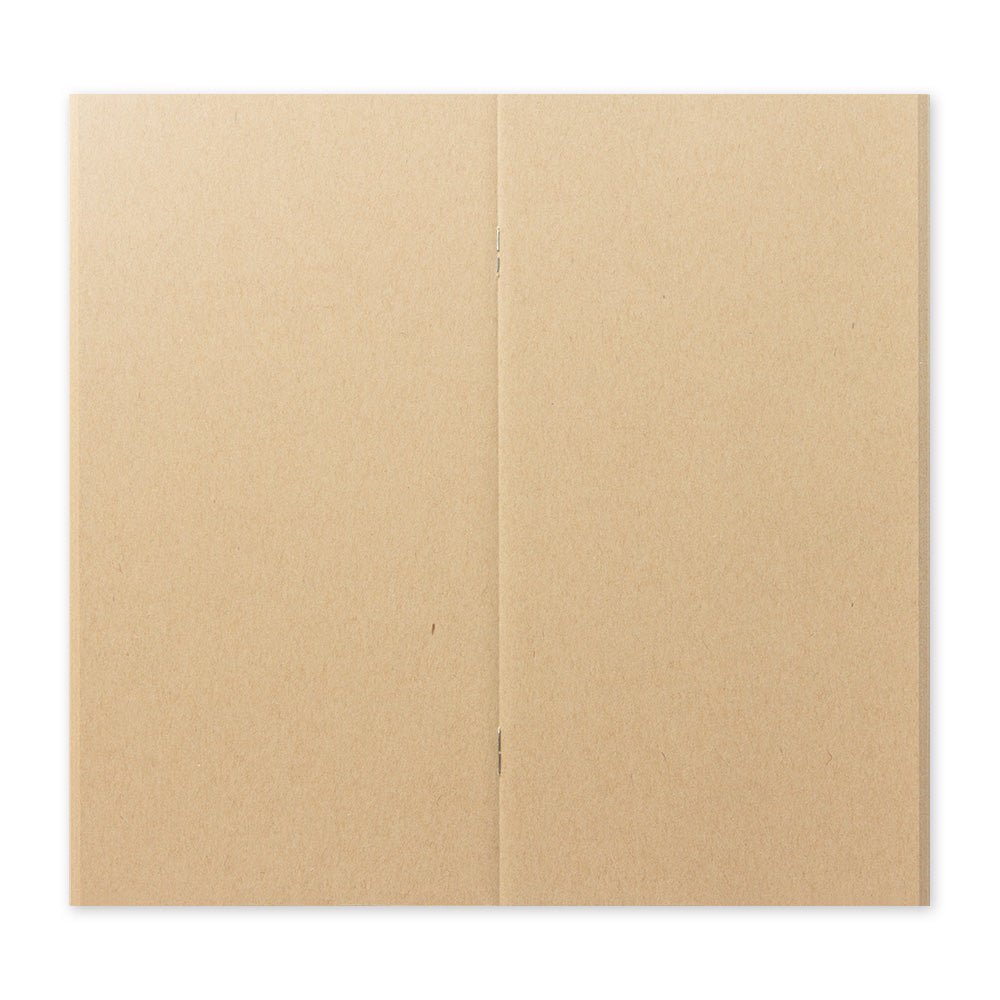 TRAVELER'S notebook Refill 014 Regular Size Blank Kraft Paper