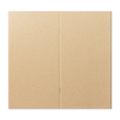 TRAVELER'S notebook Refill 014 Regular Size Blank Kraft Paper