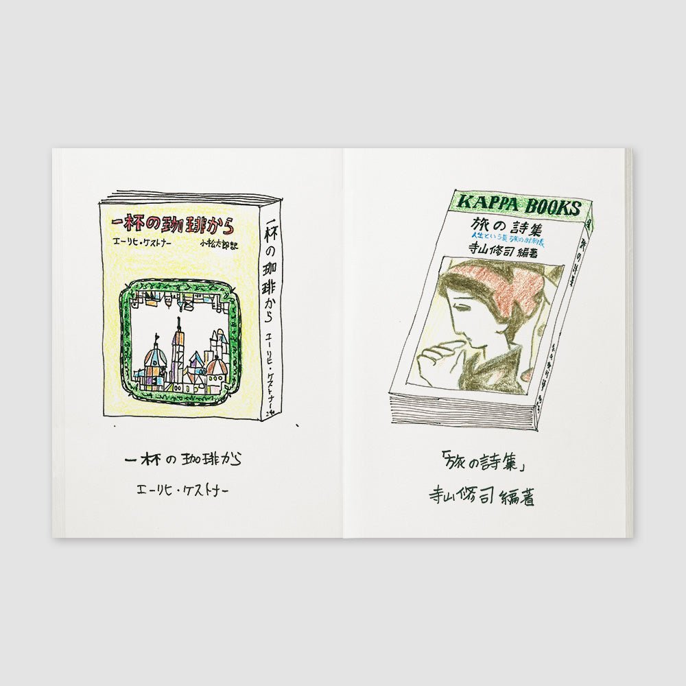 TRAVELER'S notebook Refill 008 Passport Size Sketch Paper