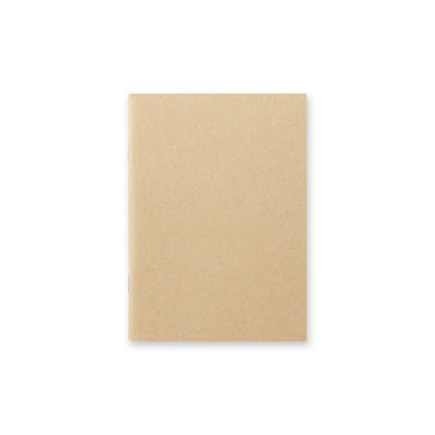 TRAVELER'S notebook Refill 009 Passport Size Blank Kraft Paper