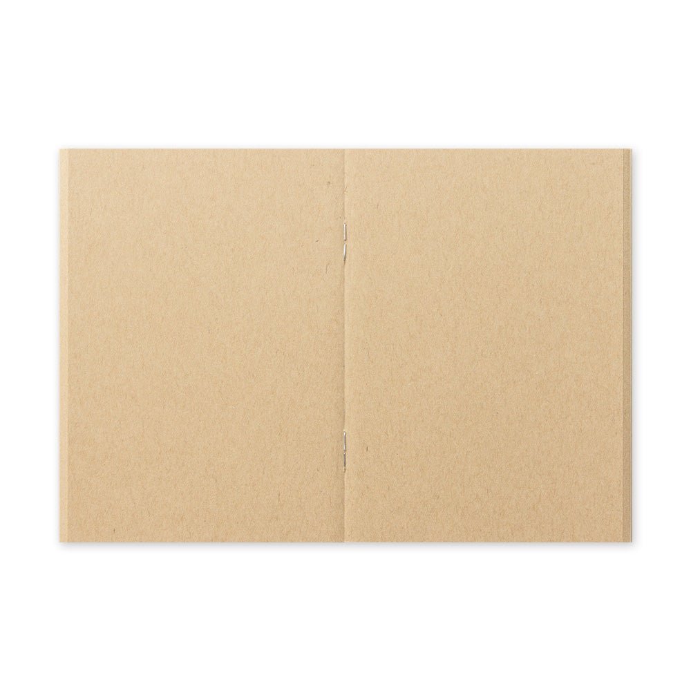 TRAVELER'S notebook Refill 009 Passport Size Blank Kraft Paper