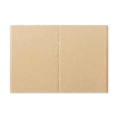 TRAVELER'S notebook Refill 009 Passport Size Blank Kraft Paper