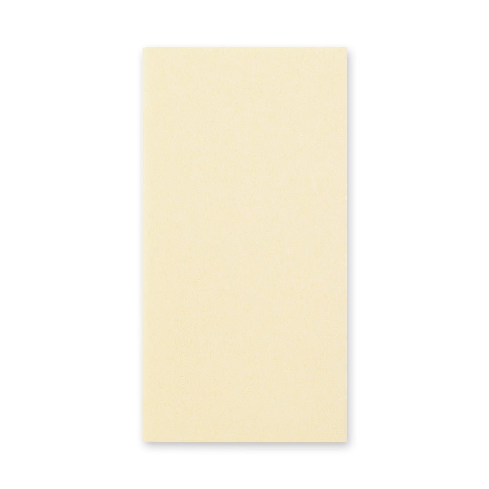 TRAVELER'S notebook Regular-size Refill 025 Blank MD Paper Cream