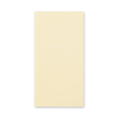 TRAVELER'S notebook Regular-size Refill 025 Blank MD Paper Cream