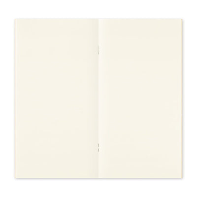 TRAVELER'S notebook Regular-size Refill 025 Blank MD Paper Cream