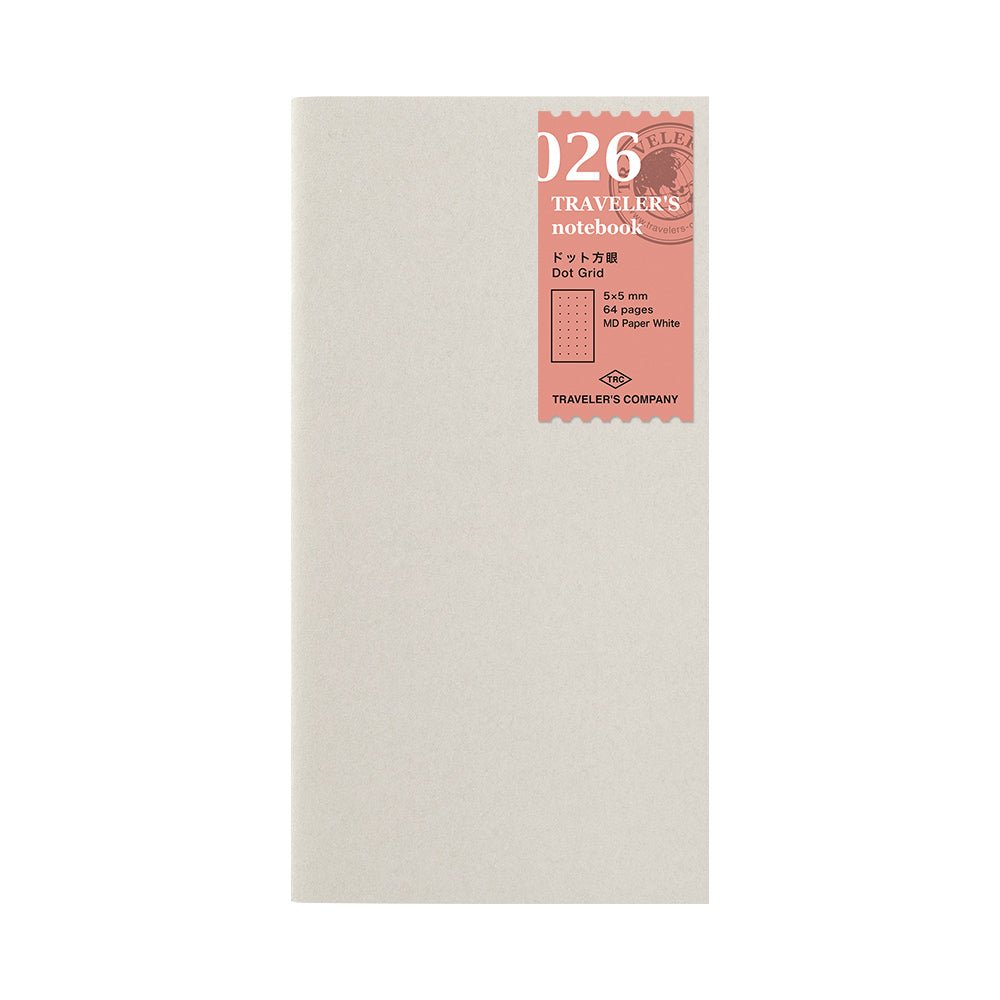 TRAVELER'S notebook Refill 026 Dot Grid Paper