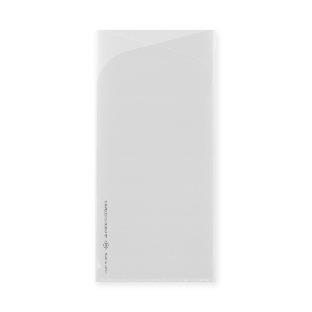 TRAVELER'S notebookRegular Size Refill 029 Three-fold Clear File