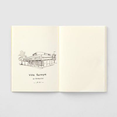 TRAVELER'S notebook Passport Size Refill 013 Blank MD Paper Cream