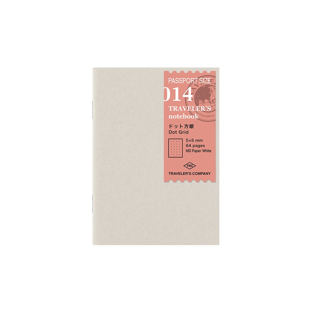 TRAVELER'S notebook Passport Size Refill 014 Dot Grid Paper