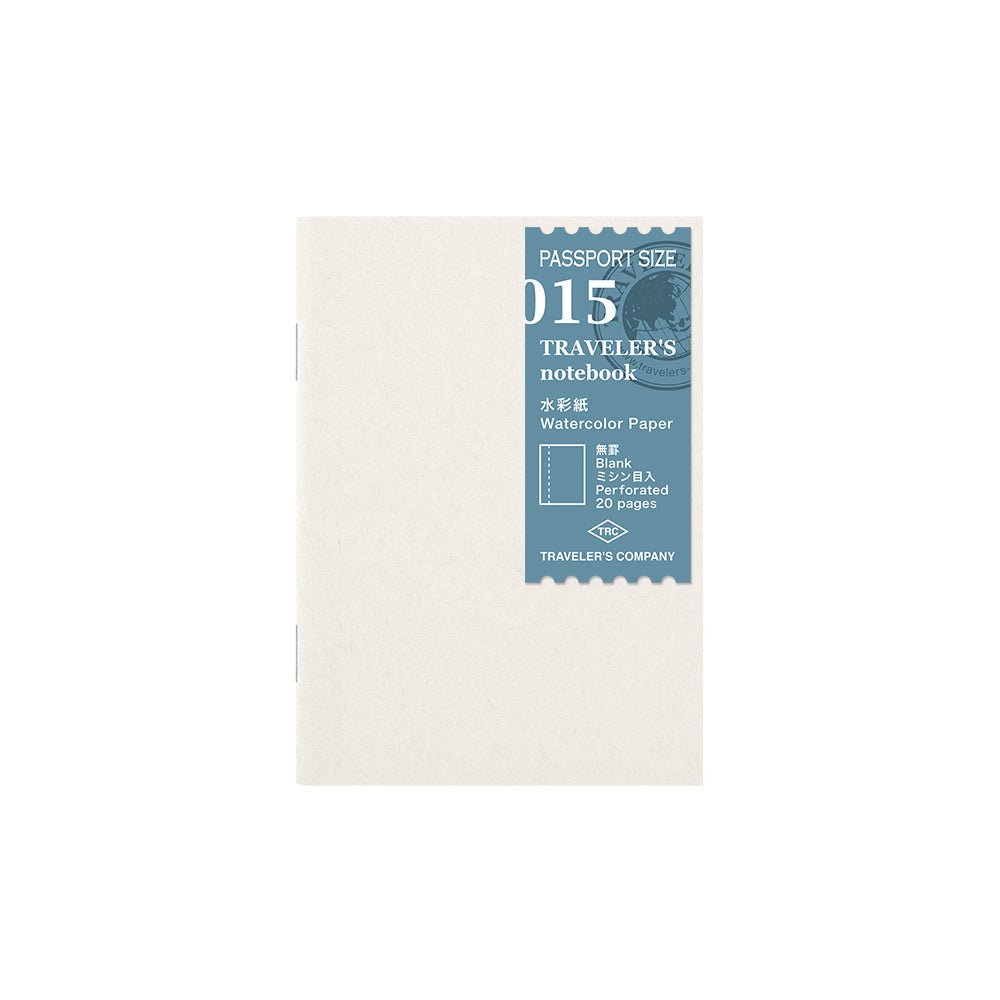 TRAVELER'S notebook Passport Size Refill 015 Watercolor Paper