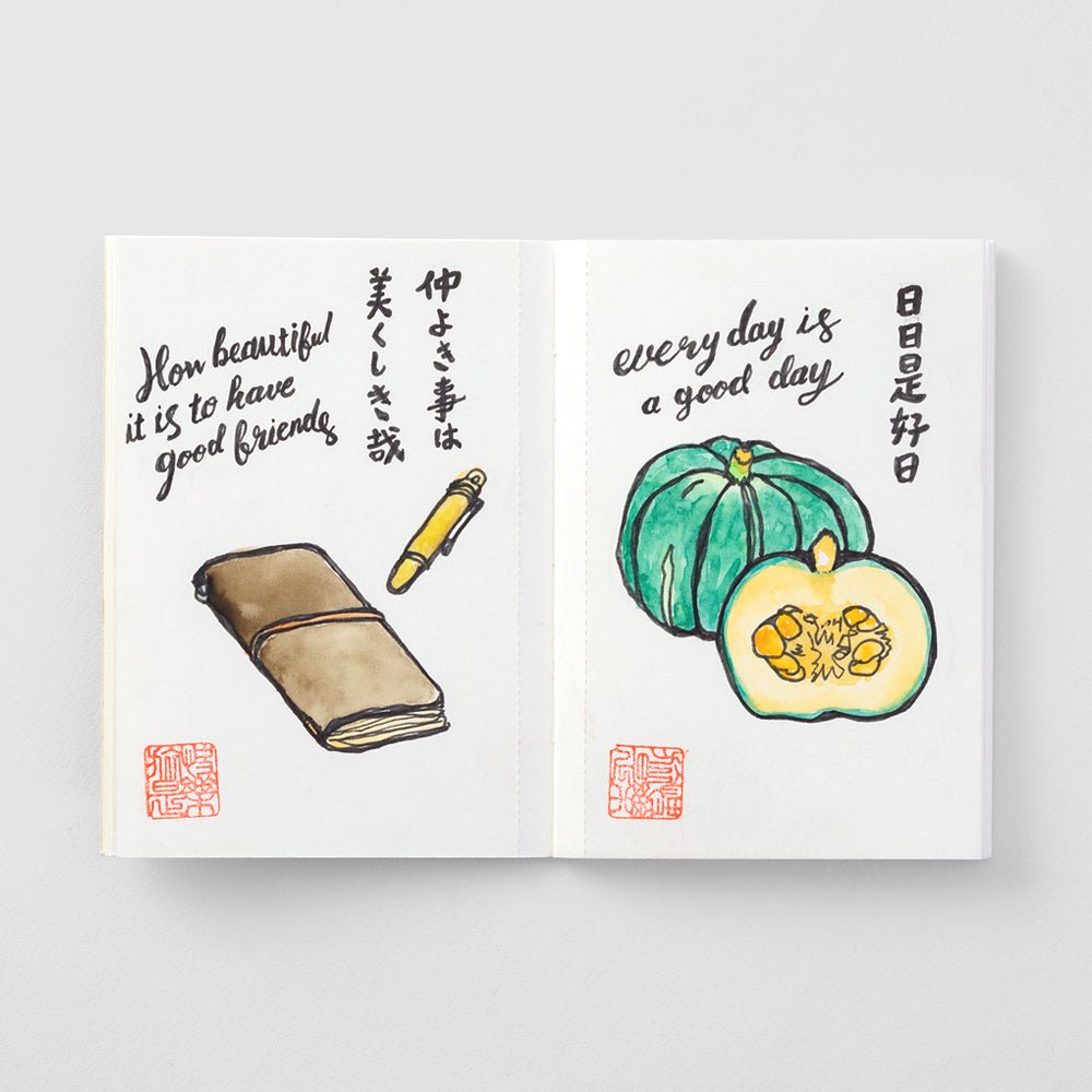 TRAVELER'S notebook Passport Size Refill 015 Watercolor Paper