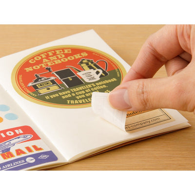 TRAVELER'S notebook Passport Size Refill 017 Sticker Sticker Release Paper