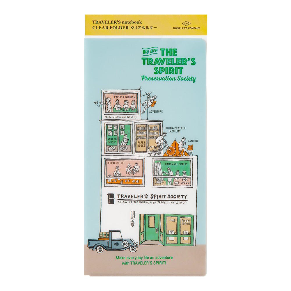 TRAVELER'S notebook Regular Size 2026 Limited Edition Clear Folder