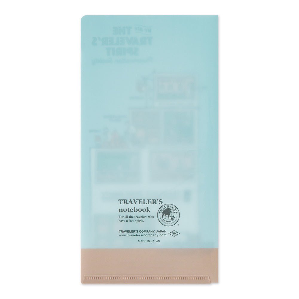 TRAVELER'S notebook Regular Size 2026 Limited Edition Clear Folder