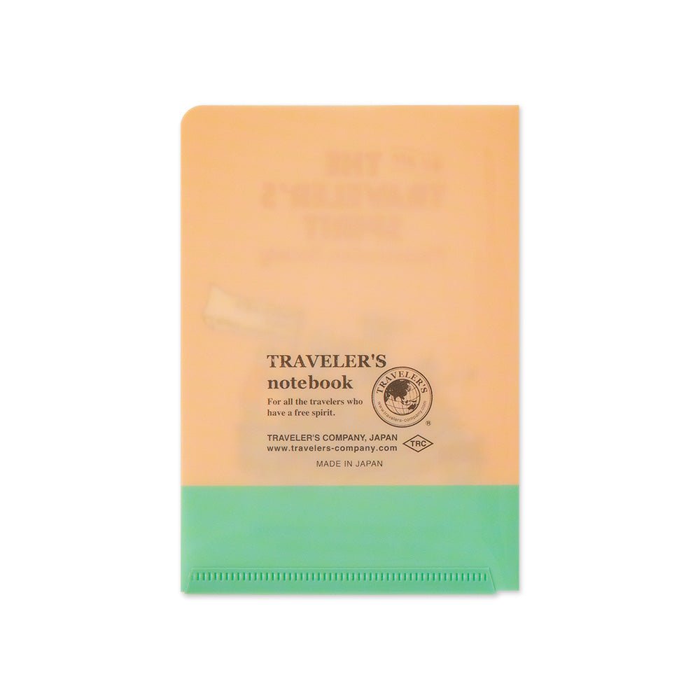 TRAVELER'S notebook Passport Size 2026 Limited Edition Clear Folder