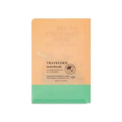 TRAVELER'S notebook Passport Size 2026 Limited Edition Clear Folder